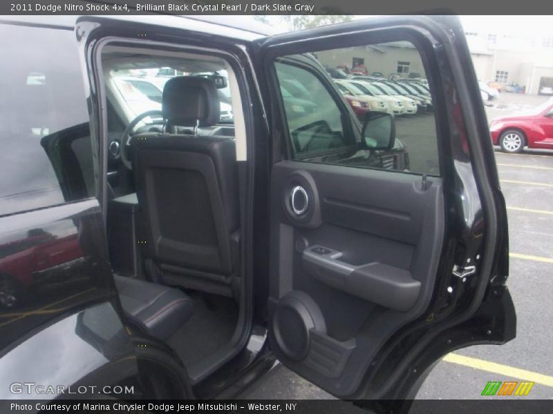 Brilliant Black Crystal Pearl / Dark Slate Gray 2011 Dodge Nitro Shock 4x4