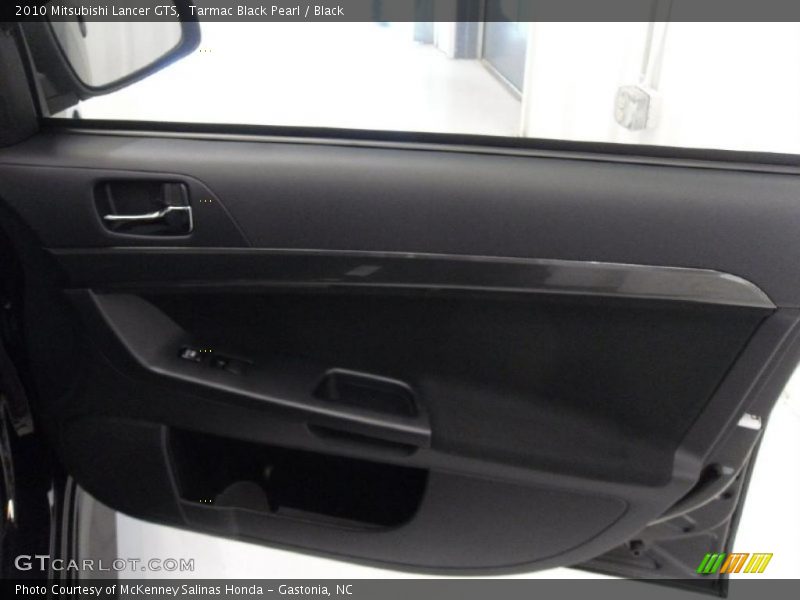 Tarmac Black Pearl / Black 2010 Mitsubishi Lancer GTS