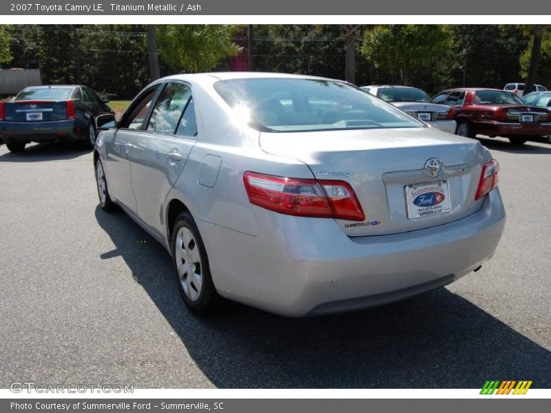 Titanium Metallic / Ash 2007 Toyota Camry LE