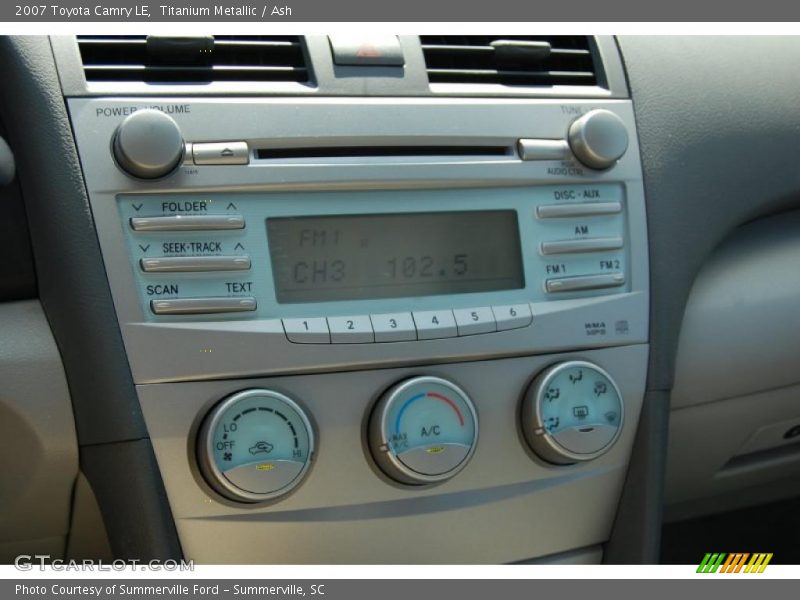 Titanium Metallic / Ash 2007 Toyota Camry LE