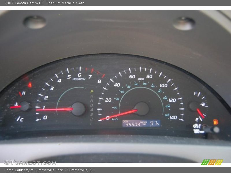 Titanium Metallic / Ash 2007 Toyota Camry LE