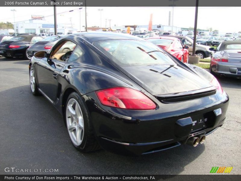 Black / Sand Beige 2006 Porsche Cayman S