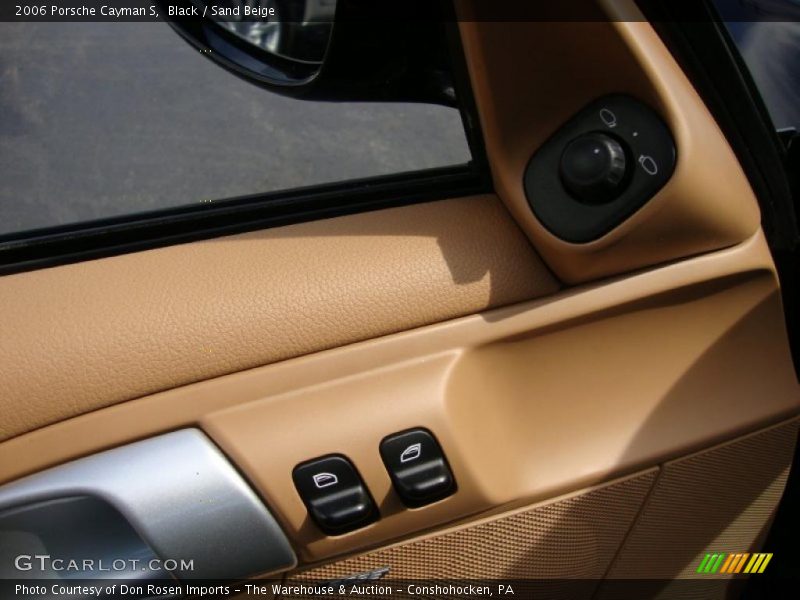 Black / Sand Beige 2006 Porsche Cayman S
