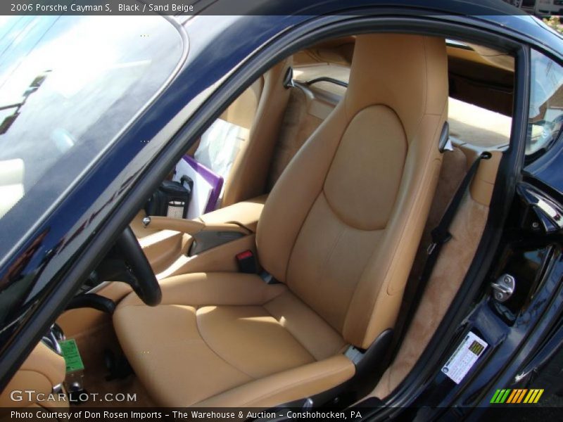 Black / Sand Beige 2006 Porsche Cayman S