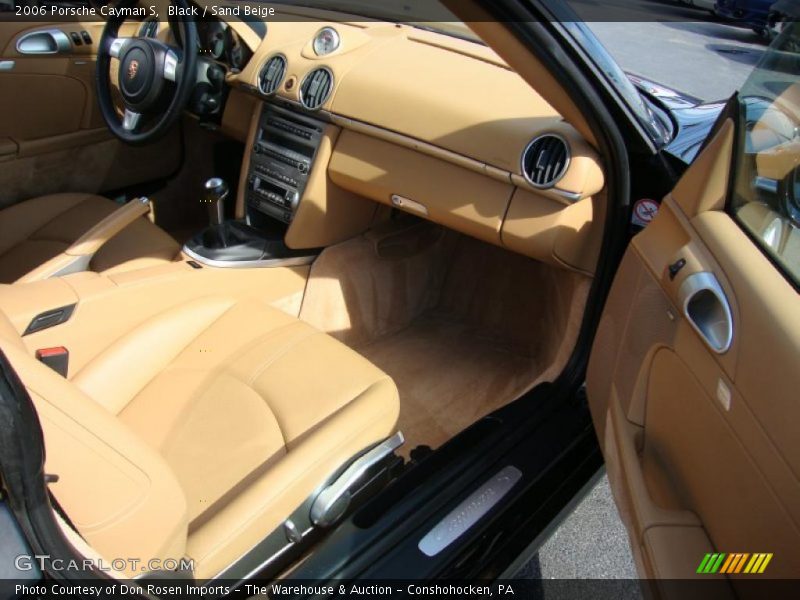 Black / Sand Beige 2006 Porsche Cayman S