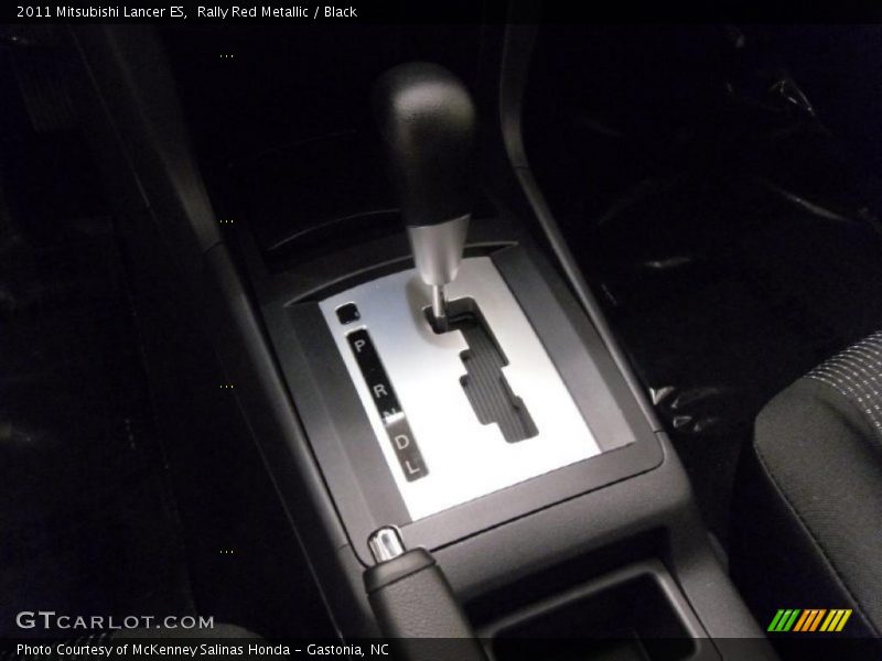 Rally Red Metallic / Black 2011 Mitsubishi Lancer ES