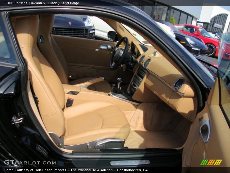 Black / Sand Beige 2006 Porsche Cayman S
