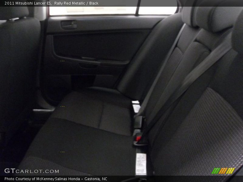 Rally Red Metallic / Black 2011 Mitsubishi Lancer ES