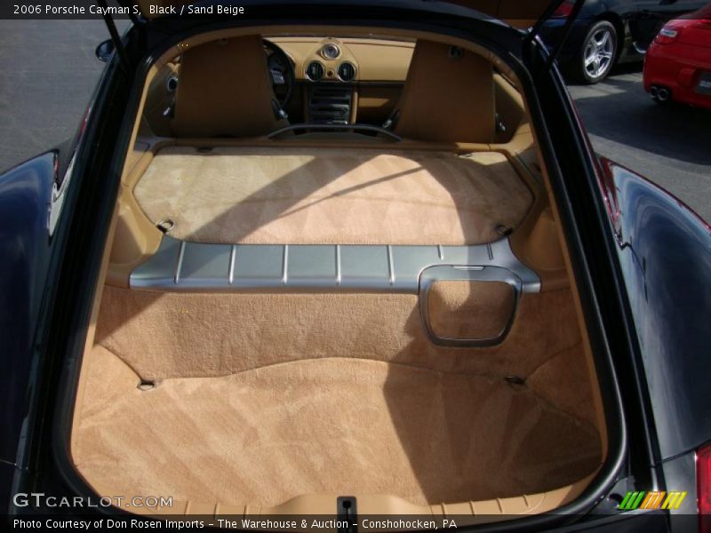 Black / Sand Beige 2006 Porsche Cayman S