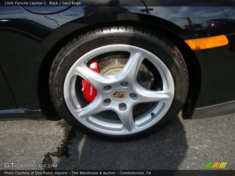 Black / Sand Beige 2006 Porsche Cayman S
