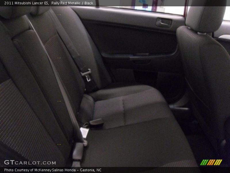 Rally Red Metallic / Black 2011 Mitsubishi Lancer ES