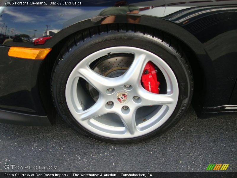 Black / Sand Beige 2006 Porsche Cayman S