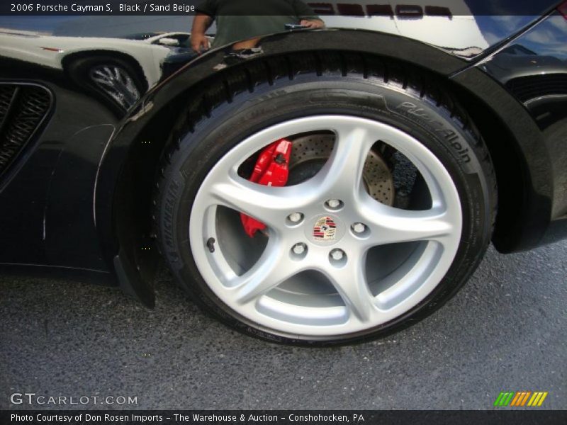 Black / Sand Beige 2006 Porsche Cayman S