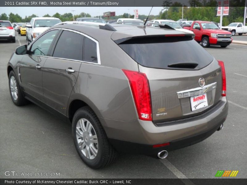 Mocha Steel Metallic / Titanium/Ebony 2011 Cadillac SRX FWD