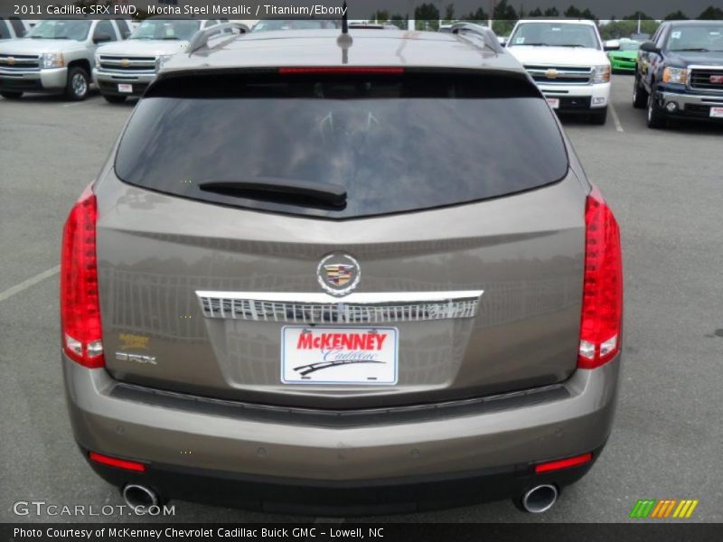 Mocha Steel Metallic / Titanium/Ebony 2011 Cadillac SRX FWD