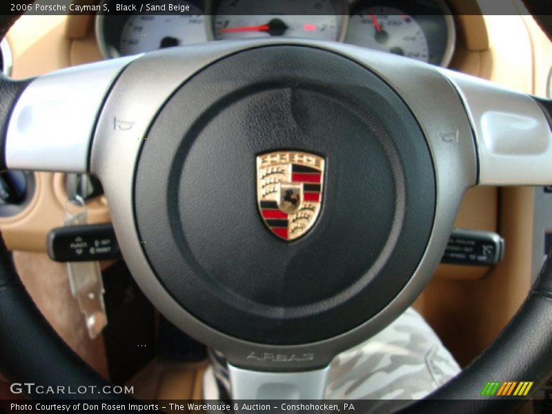 Black / Sand Beige 2006 Porsche Cayman S