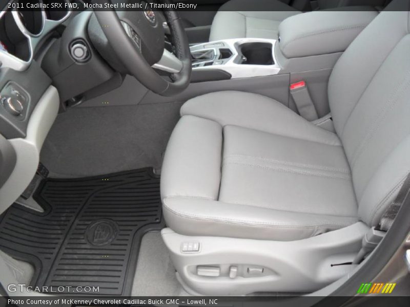 Mocha Steel Metallic / Titanium/Ebony 2011 Cadillac SRX FWD