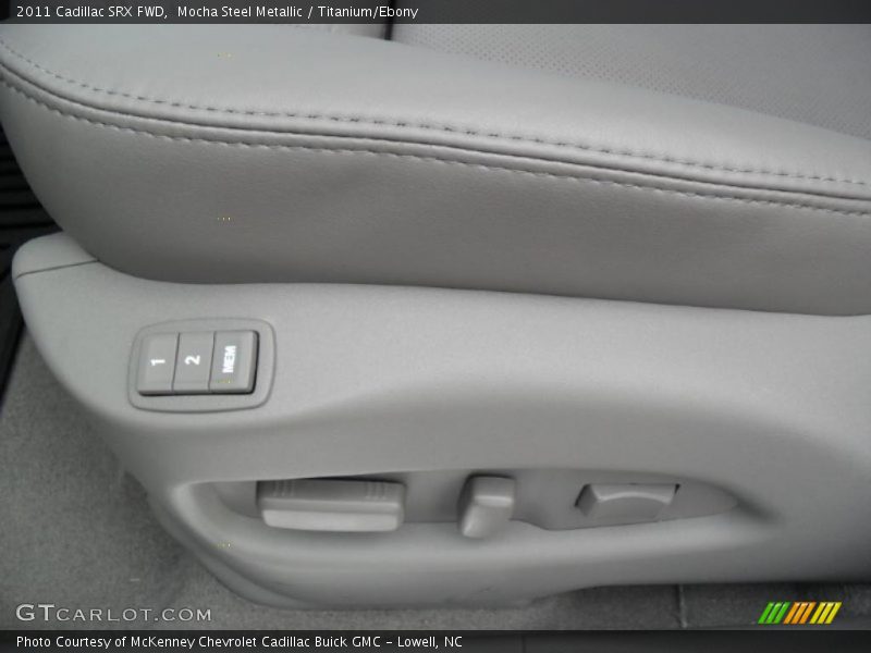 Mocha Steel Metallic / Titanium/Ebony 2011 Cadillac SRX FWD