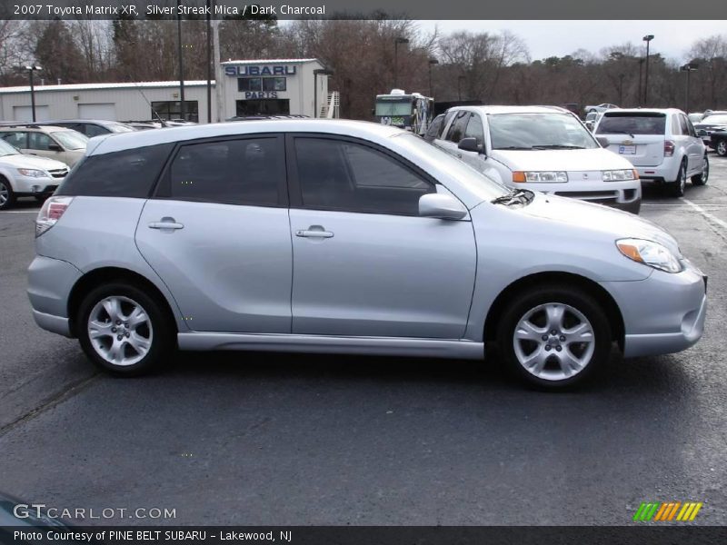Silver Streak Mica / Dark Charcoal 2007 Toyota Matrix XR