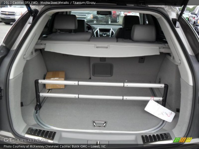 Mocha Steel Metallic / Titanium/Ebony 2011 Cadillac SRX FWD
