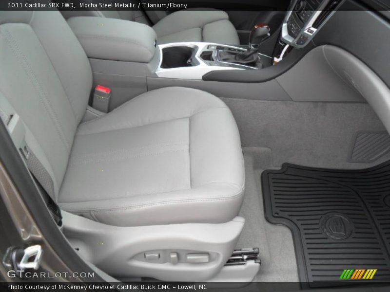 Mocha Steel Metallic / Titanium/Ebony 2011 Cadillac SRX FWD