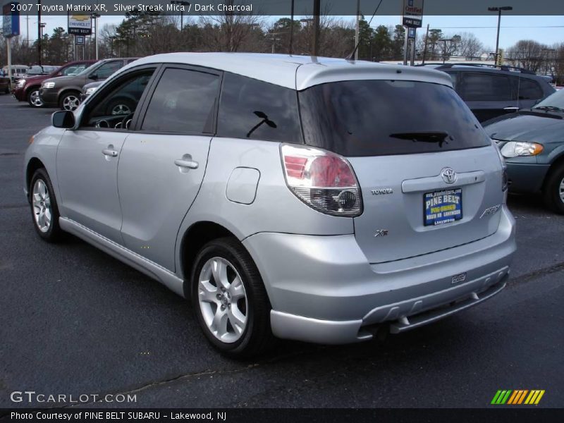 Silver Streak Mica / Dark Charcoal 2007 Toyota Matrix XR