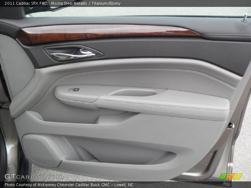 Mocha Steel Metallic / Titanium/Ebony 2011 Cadillac SRX FWD