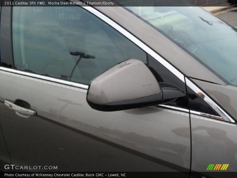 Mocha Steel Metallic / Titanium/Ebony 2011 Cadillac SRX FWD