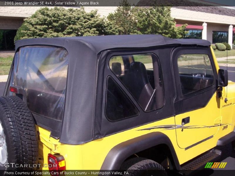 Solar Yellow / Agate Black 2001 Jeep Wrangler SE 4x4