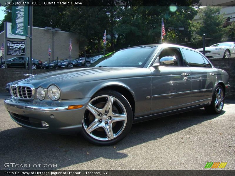 Quartz Metallic / Dove 2006 Jaguar XJ XJ8 L