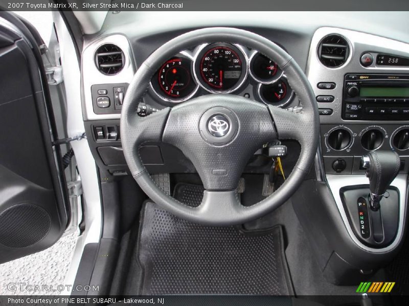 Silver Streak Mica / Dark Charcoal 2007 Toyota Matrix XR