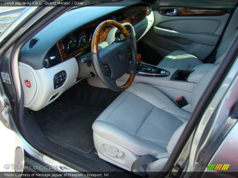 Quartz Metallic / Dove 2006 Jaguar XJ XJ8 L