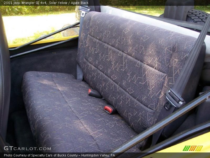 Solar Yellow / Agate Black 2001 Jeep Wrangler SE 4x4