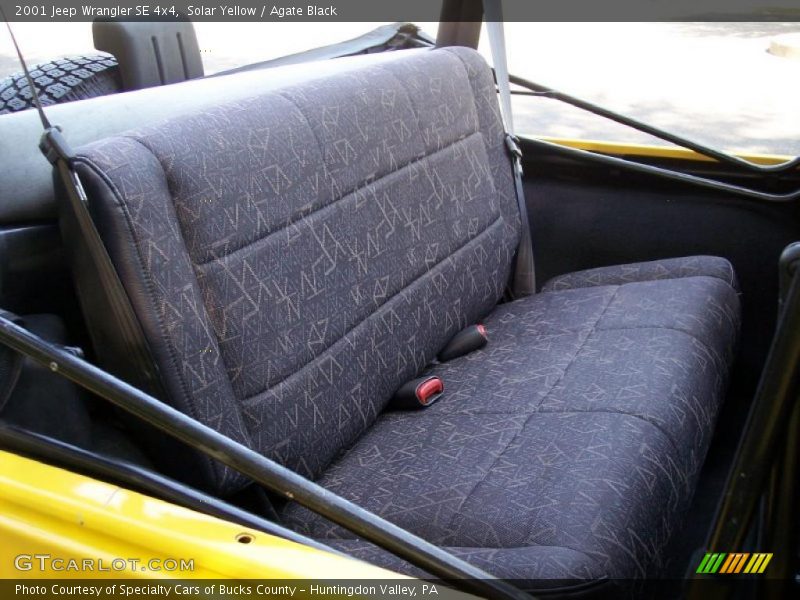 Solar Yellow / Agate Black 2001 Jeep Wrangler SE 4x4