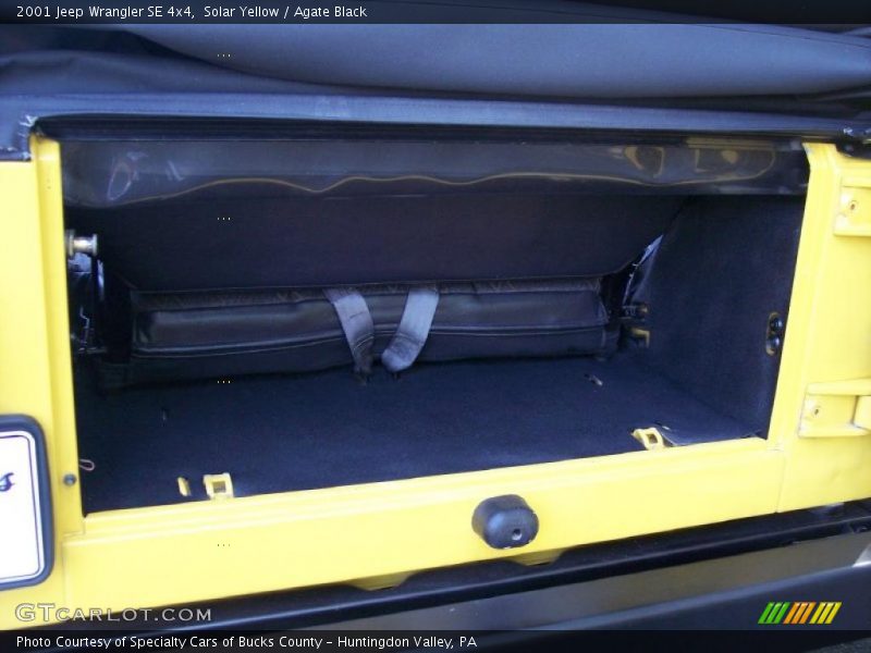 Solar Yellow / Agate Black 2001 Jeep Wrangler SE 4x4