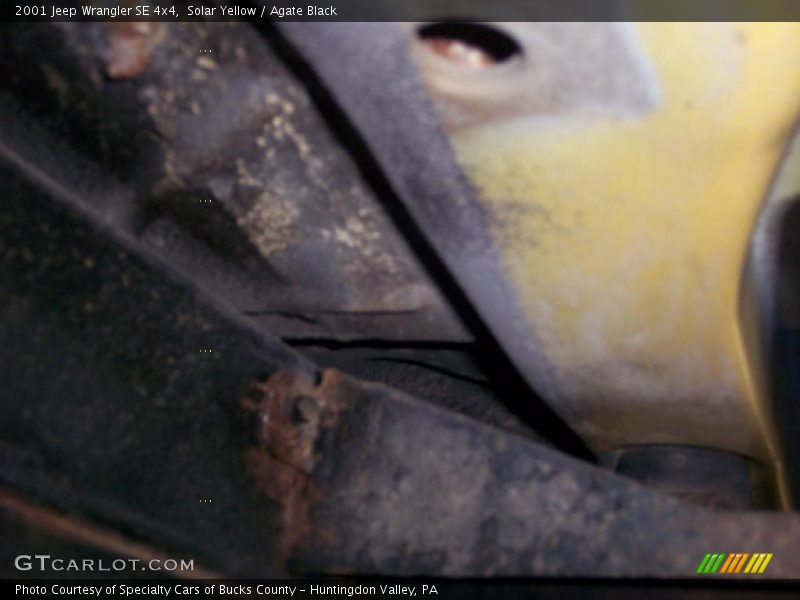 Solar Yellow / Agate Black 2001 Jeep Wrangler SE 4x4