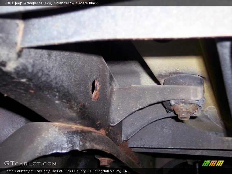 Solar Yellow / Agate Black 2001 Jeep Wrangler SE 4x4