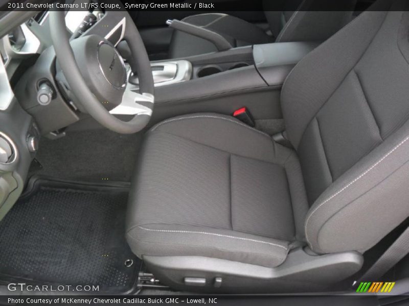 Synergy Green Metallic / Black 2011 Chevrolet Camaro LT/RS Coupe