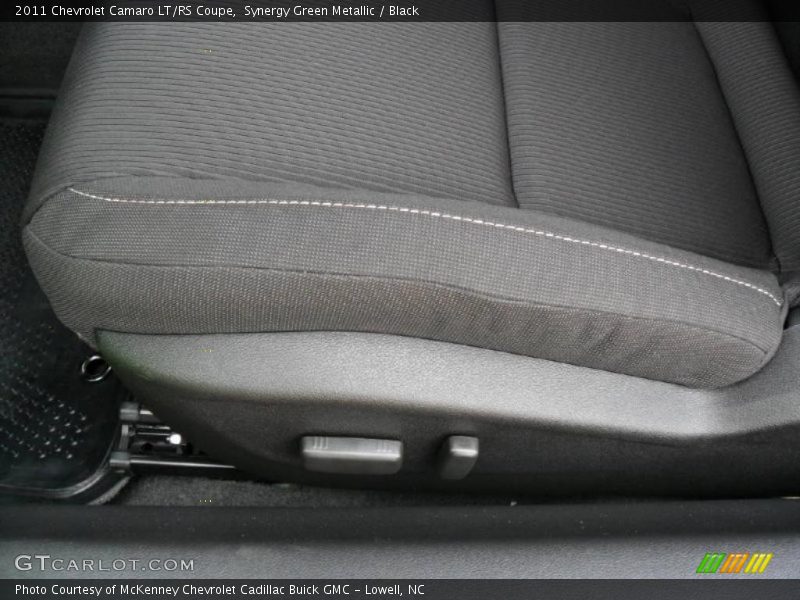 Synergy Green Metallic / Black 2011 Chevrolet Camaro LT/RS Coupe