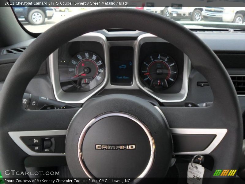 Synergy Green Metallic / Black 2011 Chevrolet Camaro LT/RS Coupe