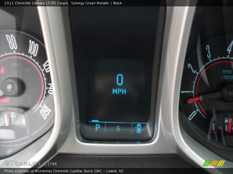 Synergy Green Metallic / Black 2011 Chevrolet Camaro LT/RS Coupe