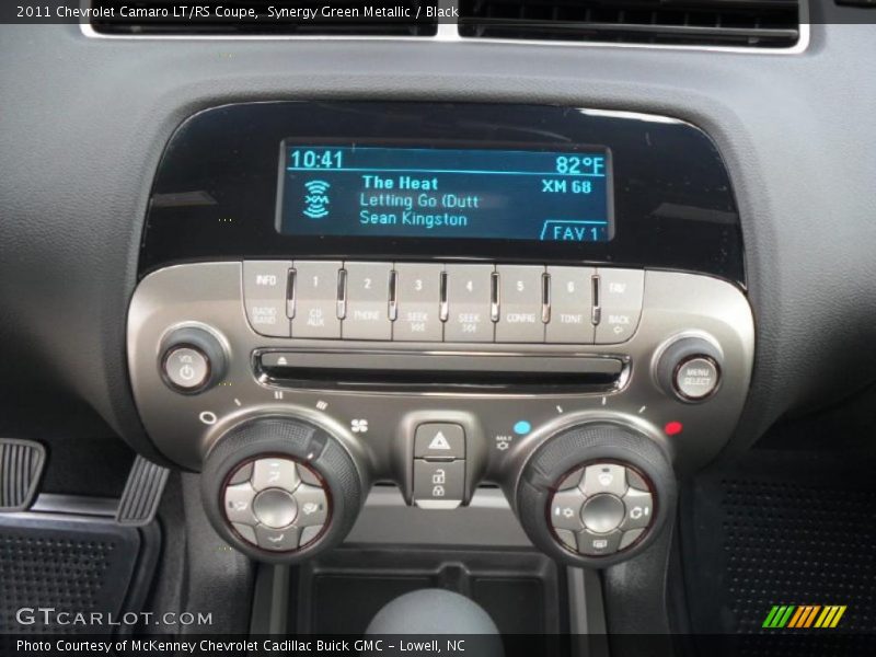 Synergy Green Metallic / Black 2011 Chevrolet Camaro LT/RS Coupe