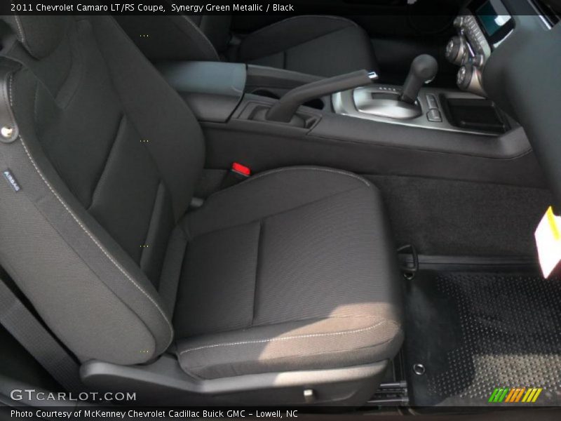 Synergy Green Metallic / Black 2011 Chevrolet Camaro LT/RS Coupe