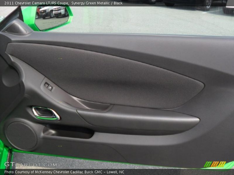 Synergy Green Metallic / Black 2011 Chevrolet Camaro LT/RS Coupe