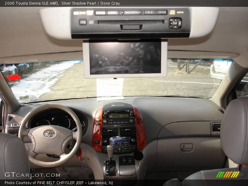 Silver Shadow Pearl / Stone Gray 2006 Toyota Sienna XLE AWD