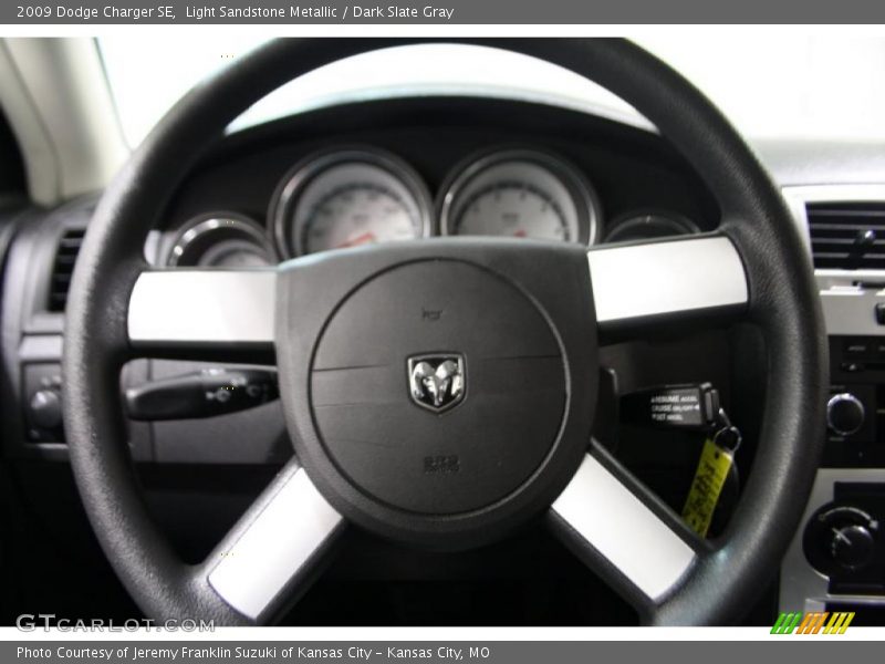 Light Sandstone Metallic / Dark Slate Gray 2009 Dodge Charger SE