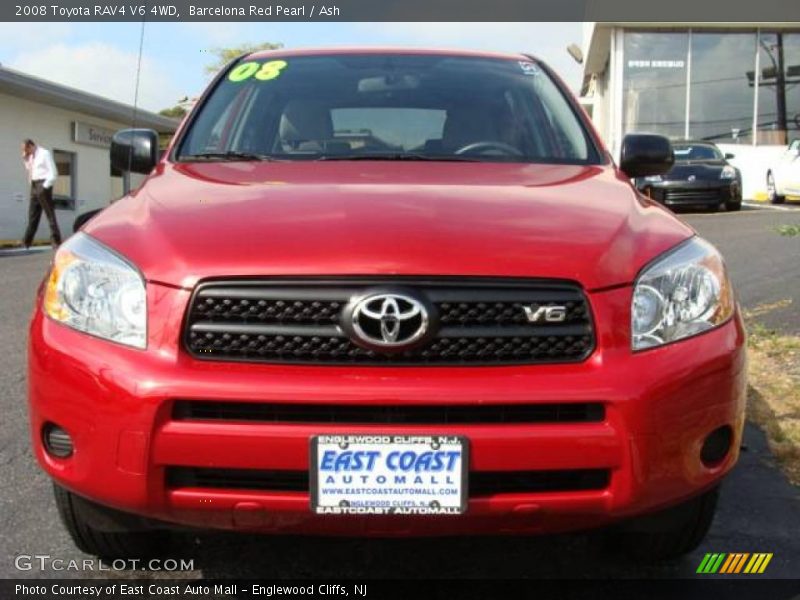 Barcelona Red Pearl / Ash 2008 Toyota RAV4 V6 4WD