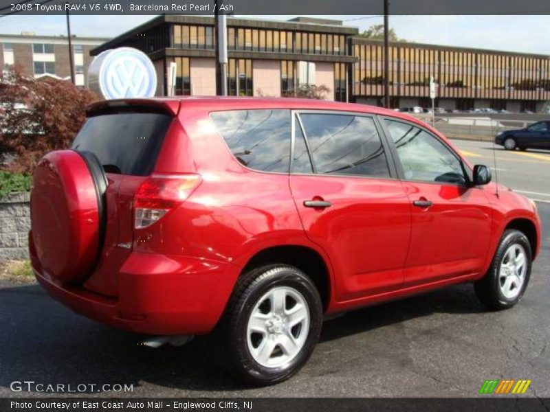 Barcelona Red Pearl / Ash 2008 Toyota RAV4 V6 4WD
