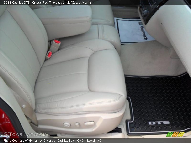 Crystal Red Tintcoat / Shale/Cocoa Accents 2011 Cadillac DTS