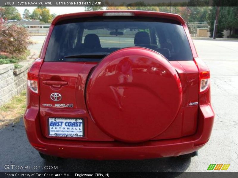 Barcelona Red Pearl / Ash 2008 Toyota RAV4 V6 4WD